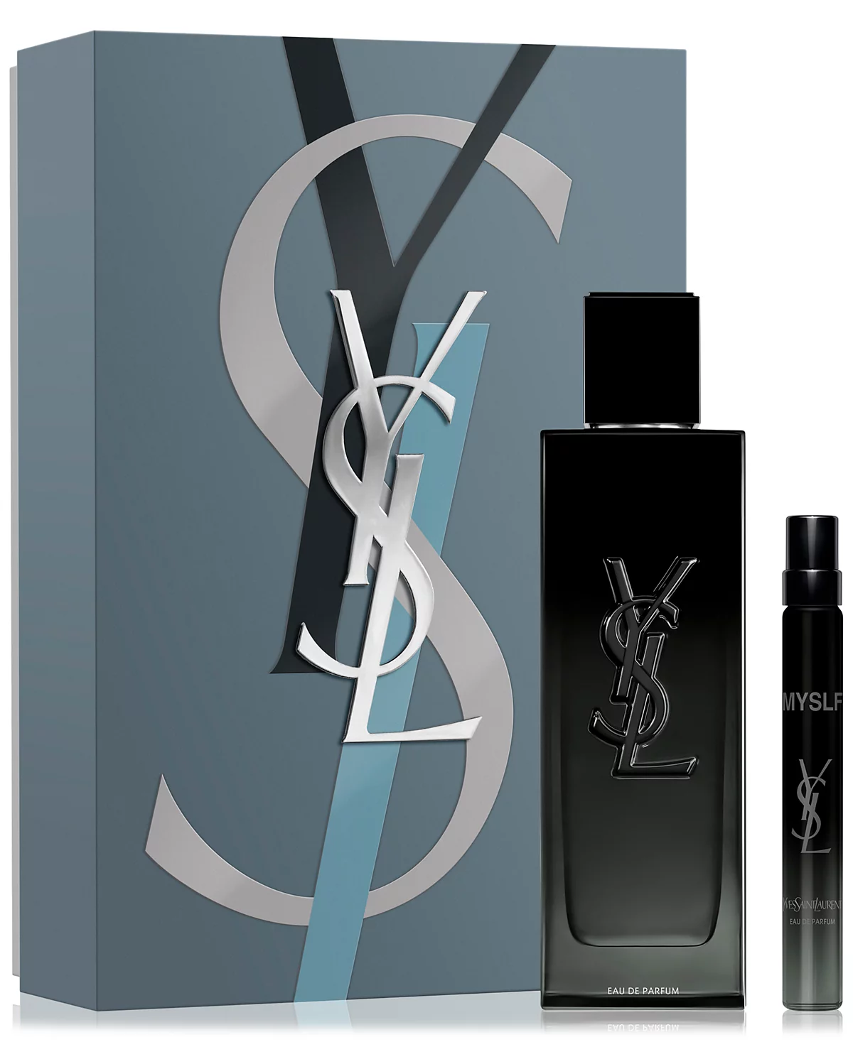 <div class="product-brand">YSL</div>Yves Saint Laurent Myslf Men Eau De Parfum 2 Pic Gift Set - Image 8