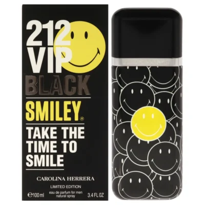 <div class="product-brand">Carolina Herrera</div>Carolina Herrera 212 VIP Black Smiley - Image 4