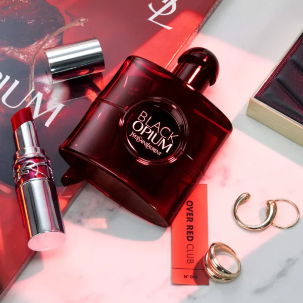 <div class="product-brand">YSL</div>Yves Saint Laurent Black Opium Eau de Parfum Over Red - Image 4