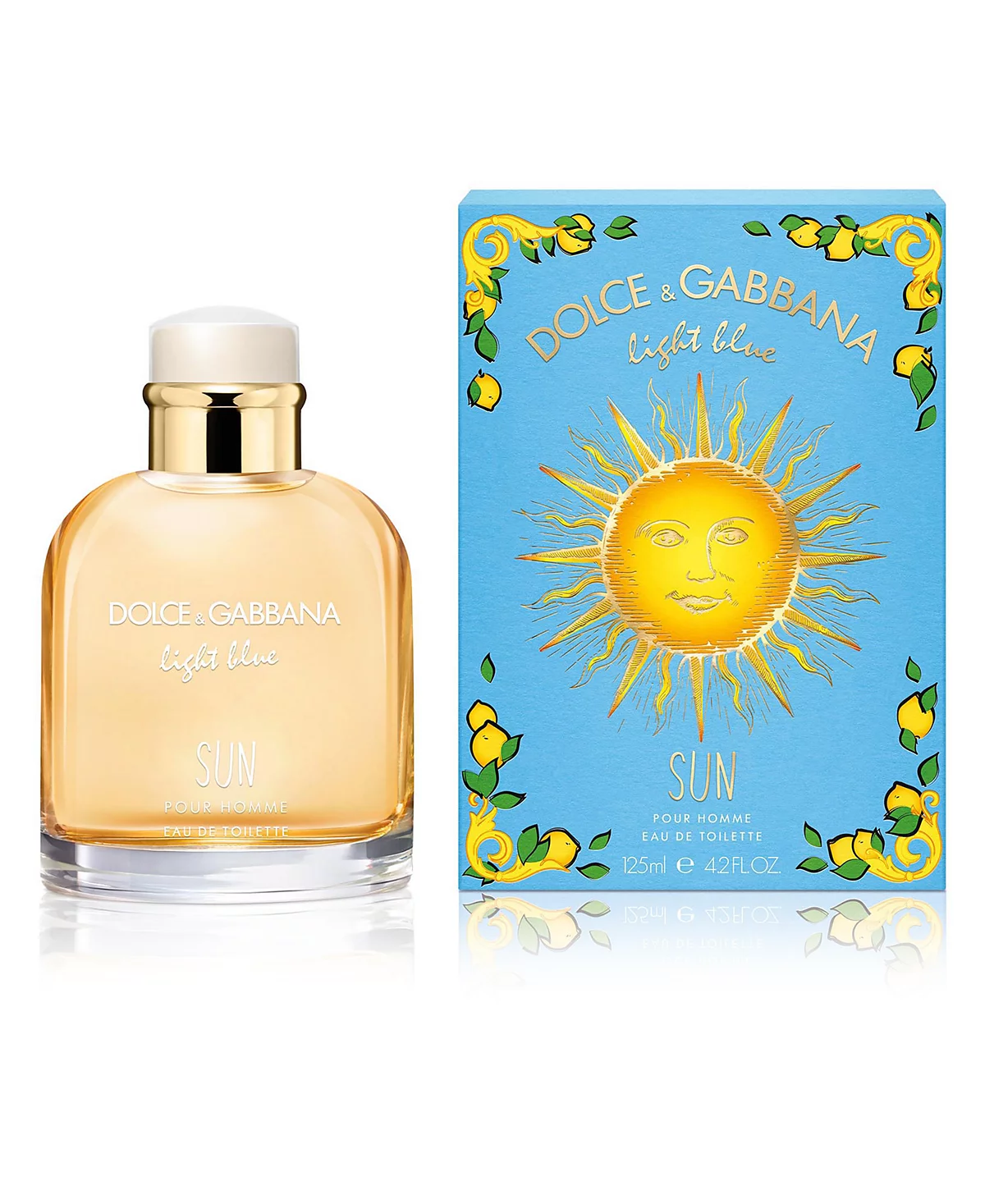 <div class="product-brand">DOLCE & GABBANA</div>Dolce & Gabbana Men's Light Blue Sun Eau de Toilette - Image 3