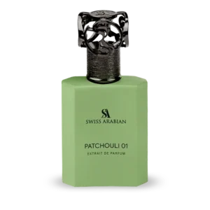 <strong>Swiss Arabian</strong><span>Swiss Arabian Patchouli 01 1 WEEK PRE ORDER</span>